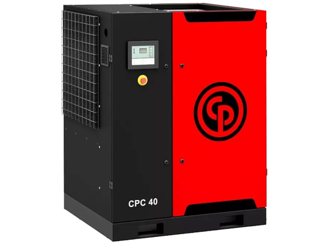Chicago Pneumatic CPC 40 G, 40 HP 230V Rotary Screw Air Compressor with Dryer