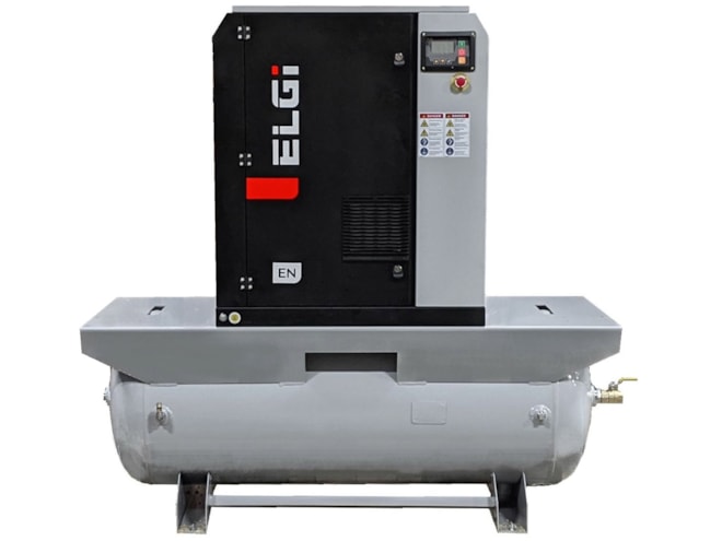 ELGi EN04-125-60T-A2A, 5 HP Rotary Screw Air Compressor