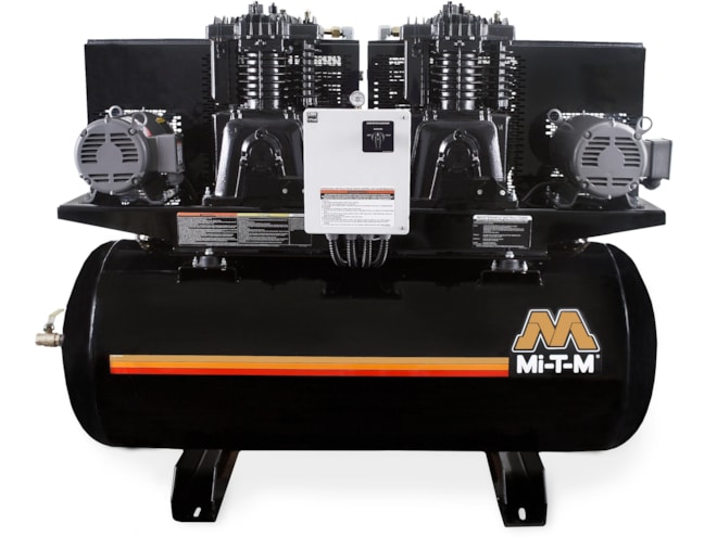 Mi-T-M, ADD-Series 10 HP Industrial Two-Stage Duplex Piston Air Compressors