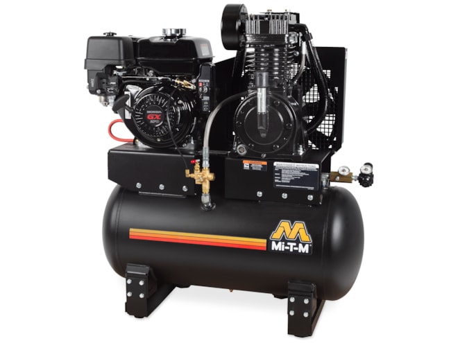 Mi-T-M Industrial Two Stage 17.2 CFM Gasoline Air Compressor