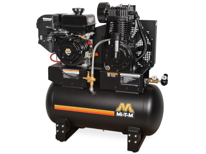 Mi-T-M Industrial Two Stage 17.2 CFM Gasoline Air Compressor