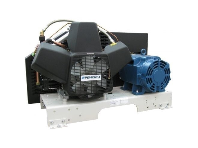 Powerex Oilless Base Mounted Reciprocating Piston Compressor