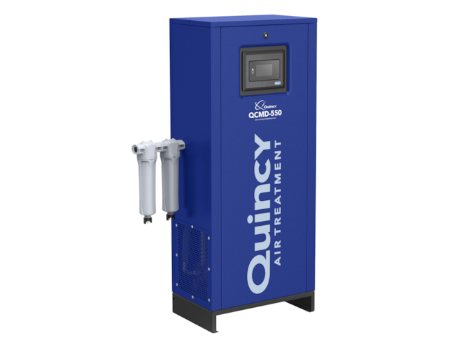 Quincy Compressor QCMD-135, 135 CFM, Heatless Desiccant Air Dryer