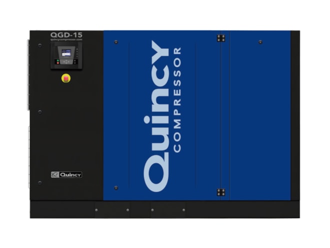 Quincy Compressor QGD-15-BM, 15 HP Rotary Screw Air Compressor