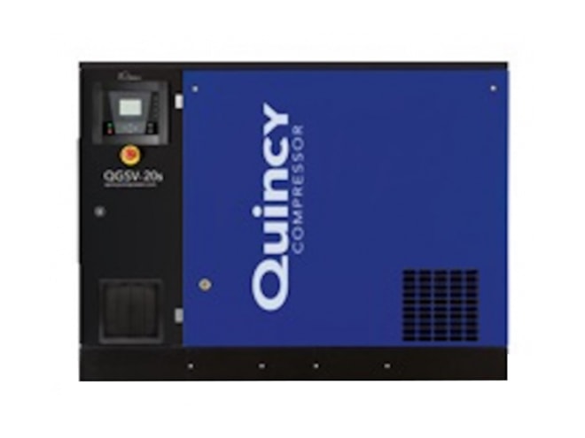 Quincy Compressor QGSV-20s BMD-460, 20 HP Rotary Screw Air Compressor