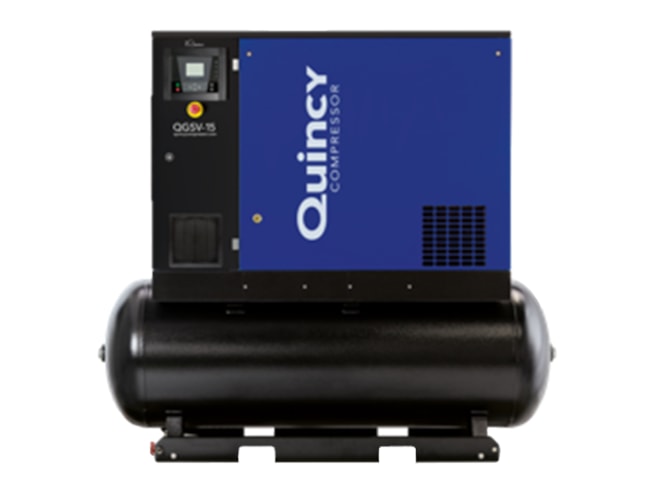 Quincy Compressor QGSV-15 TM-230, 15 HP Rotary Screw Air Compressor