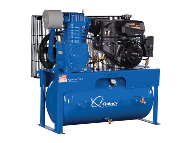 Quincy Compressor QP Series Gas Powered Two Stage Piston Air Compressor