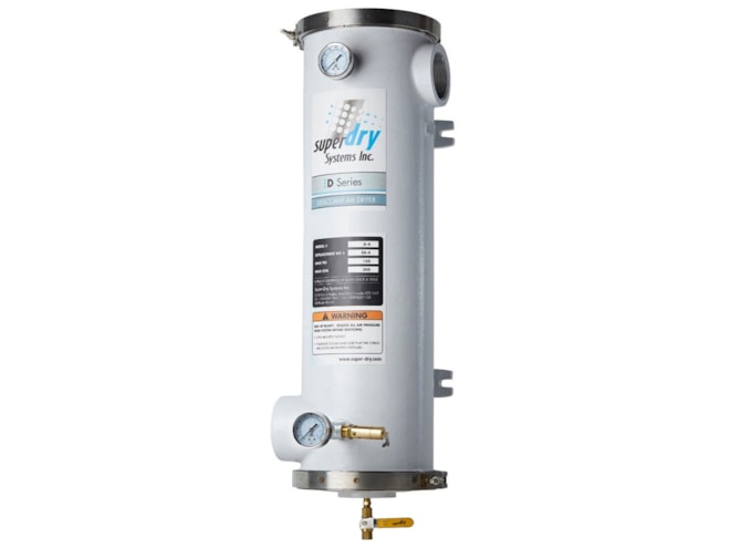 Super-Dry 280-140, 300 SCFM Desiccant Air Dryer with Humidity Gauge
