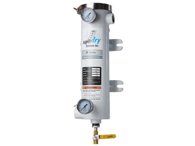 Super-Dry 280-110, 70 SCFM Desiccant Air Dryer with Cartridge and Humidity Gauge