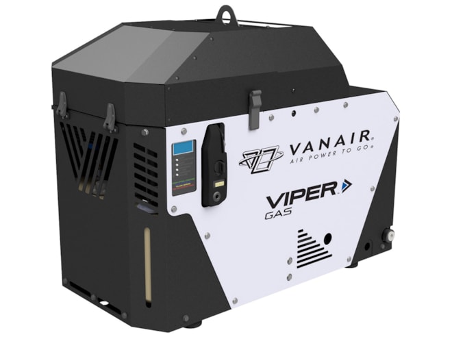 Vanair Viper 80 Honda Gas Powered Portable Rotary Screw Air Compressor