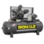 Schulz Compressors V Series Two Stage Piston Air Compressor - 10 HP, horizontal
