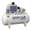 Schulz Compressors Oilless Piston Air Compressor - 120gal horizontal, 60 CFM
