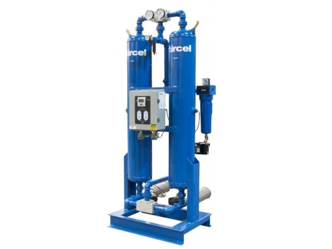 Aircel AHLD-250 E, 250 CFM, NEMA 4 Heatless Desiccant Air Dryer