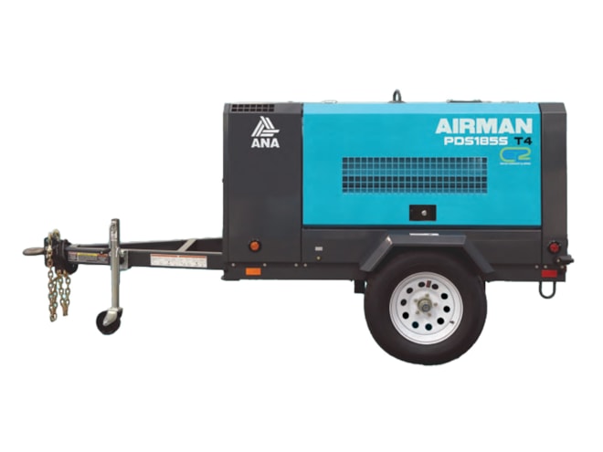 Airman PDS185S Portable Rotary Screw Air Compressor