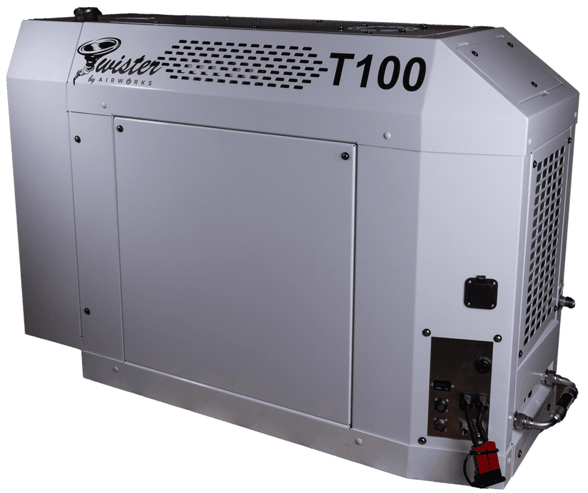 Airworks Twister EVO Series Diesel Powered Rotary Screw Air