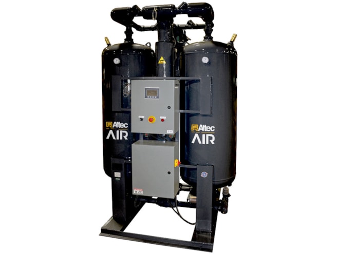Altec AIR HBP-0130-1-E6, 130 SCFM Heated Desiccant Air Dryer with Blower Purge