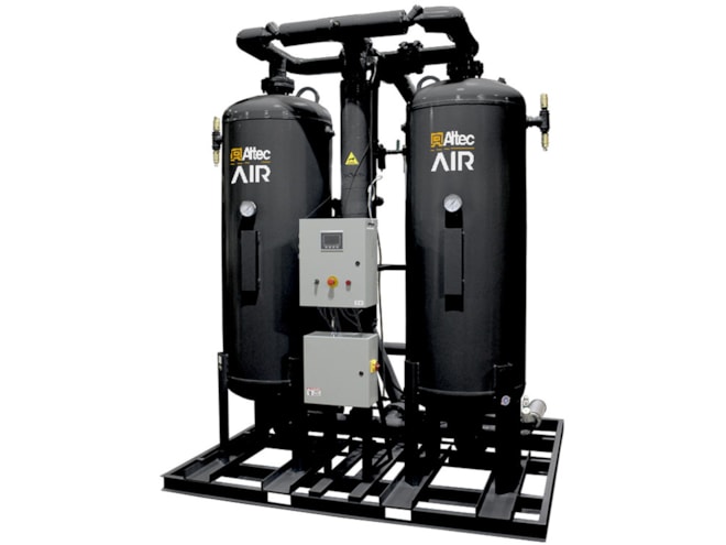 Altec AIR HRE-0400-4-EL, 400 SCFM Heated Regenerative Desiccant Air Dryer