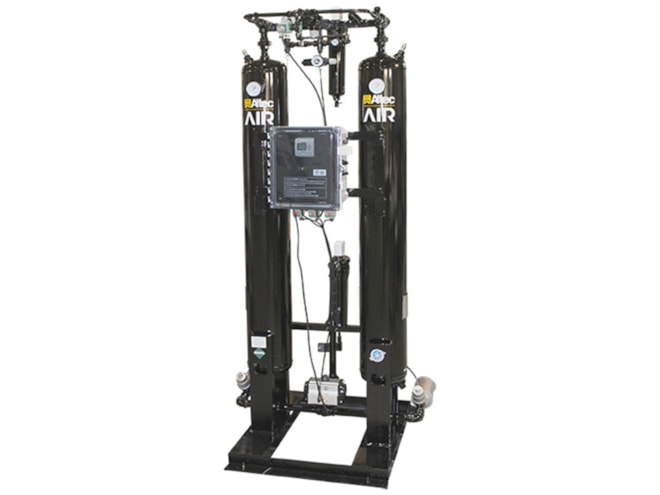 Altec AIR HRL-0050-1, 50 SCFM Heatless Regenerative Desiccant Air Dryer