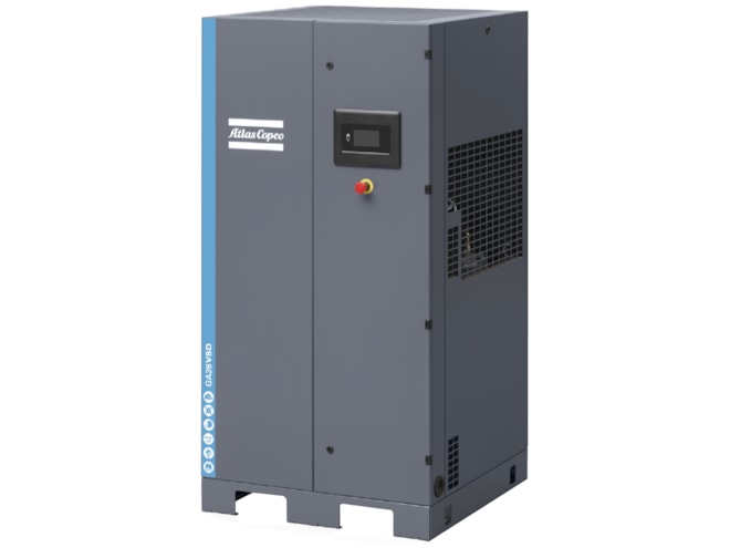 Atlas Copco GA22-37VSD Variable Speed 30 HP Rotary Screw Air Compressor, With Dryer