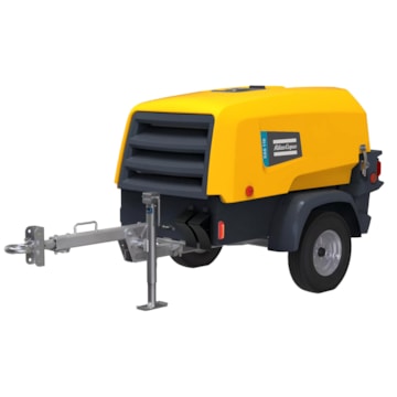 Atlas Copco XAS 110 KD Portable Rotary Screw Air Compressor