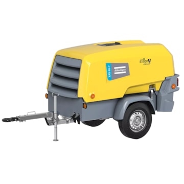 Atlas Copco XAS 185-150 PACE Portable Rotary Screw Air Compressor