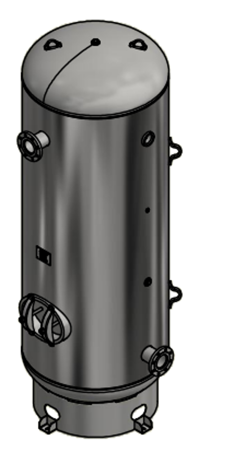 Atlas Copco LV Vertical Air Receiver Tank