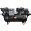 Compressed Air Systems Industrial Electric Stationary Duplex Piston Air Compressor - 7.5 to 15 HP