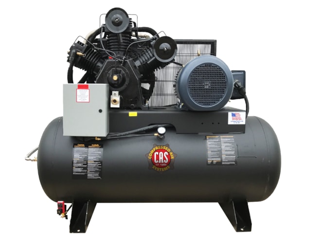 Compressed Air Systems Industrial Electric Stationary Piston Air Compressor