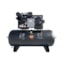 CAS Industrial Electric Stationary Piston Air Compressor - 7.5HP, 28CFM, 3-phase, horizontal