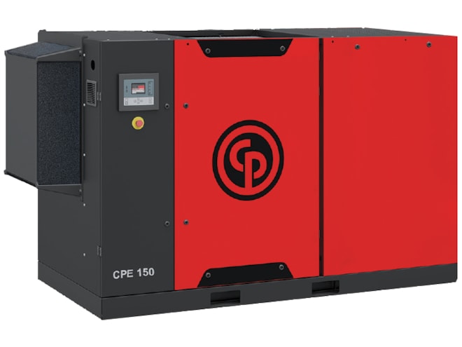 Chicago Pneumatic CPE 120, 125 HP 230V Rotary Screw Air Compressor