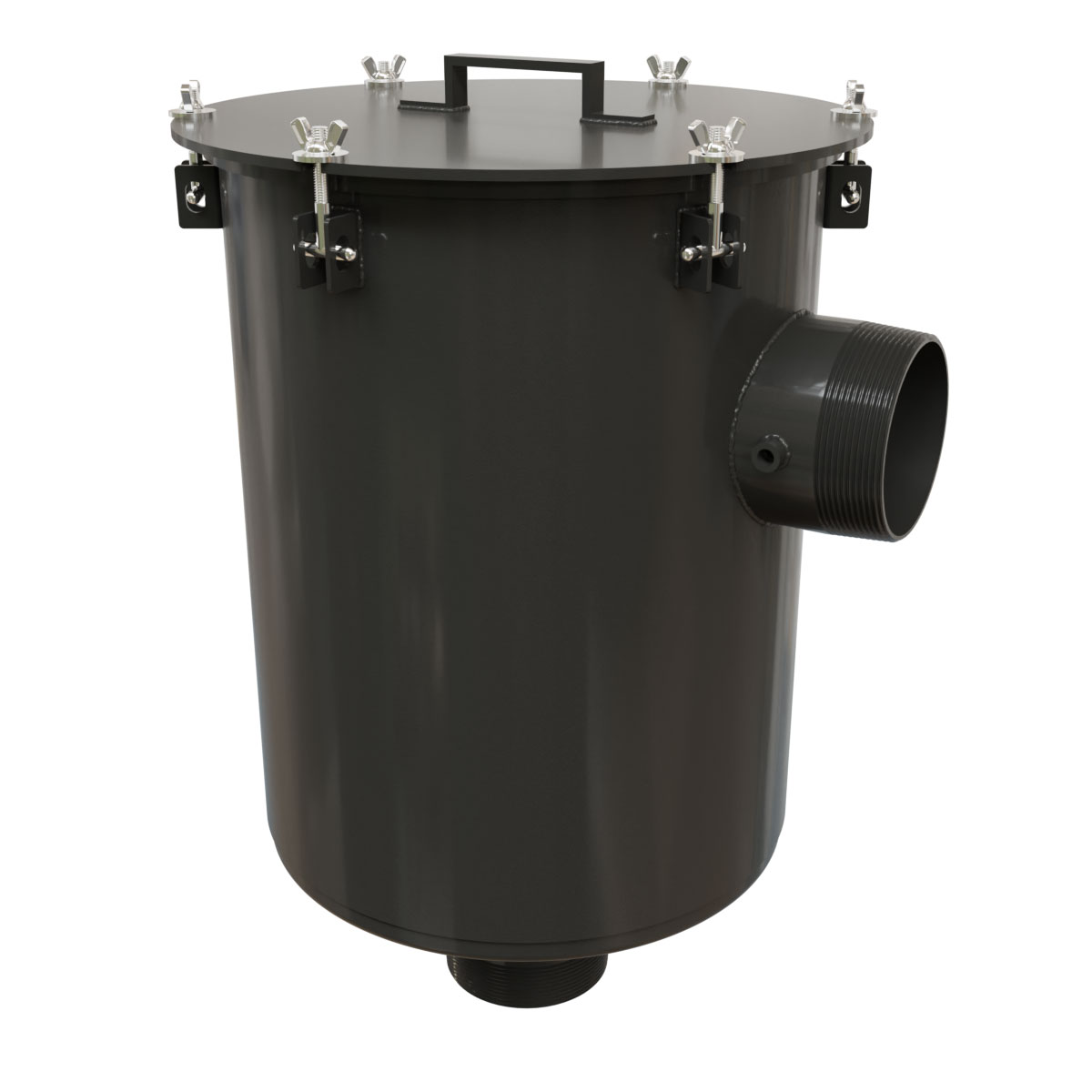 Solberg CSL Series, .37 - 12, Right Angle Inlet Vacuum Filters
