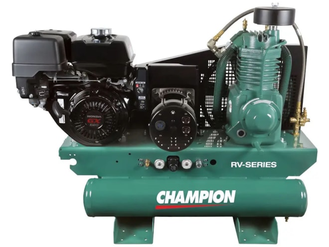 Champion Centurion II Two Stage Piston Air Compressor and Generator