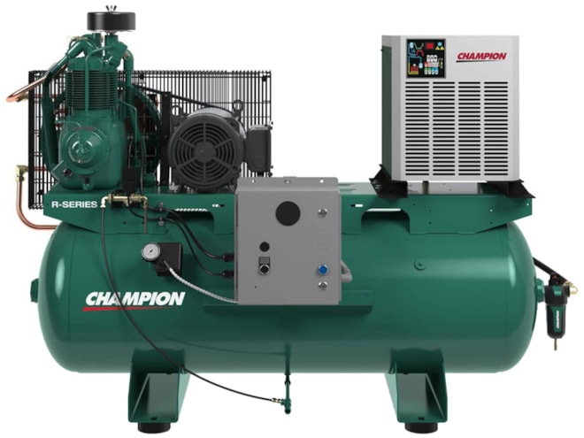 Type R Air Compressor Champion R-Series AirStation Two Stage Piston Air Compressor | Two ...