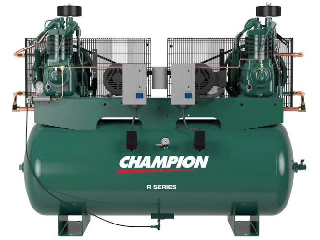 Champion R-Series Duplex Two Stage Piston Air Compressor