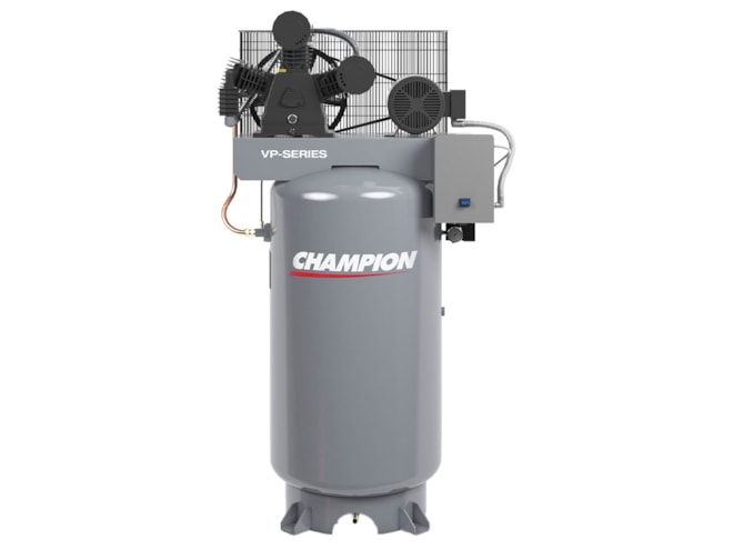 Splash Ring Compressor Champion VP-Series Splash Lubricated Piston Air Compressor | Two Stage ...