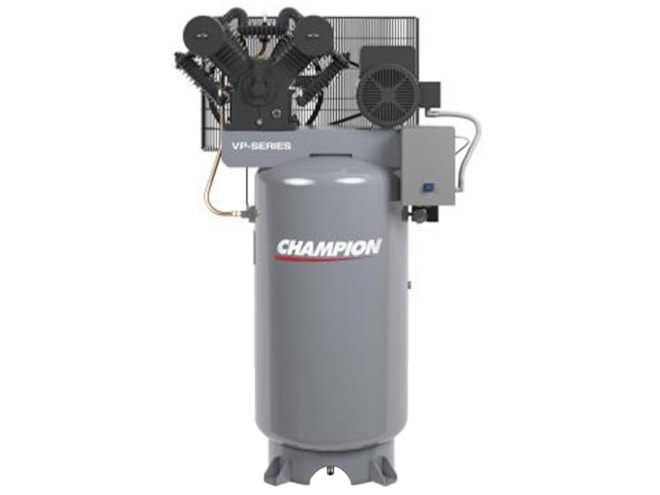 Splash Ring Compressor Champion VP-Series Splash Lubricated Piston Air Compressor | Two Stage ...