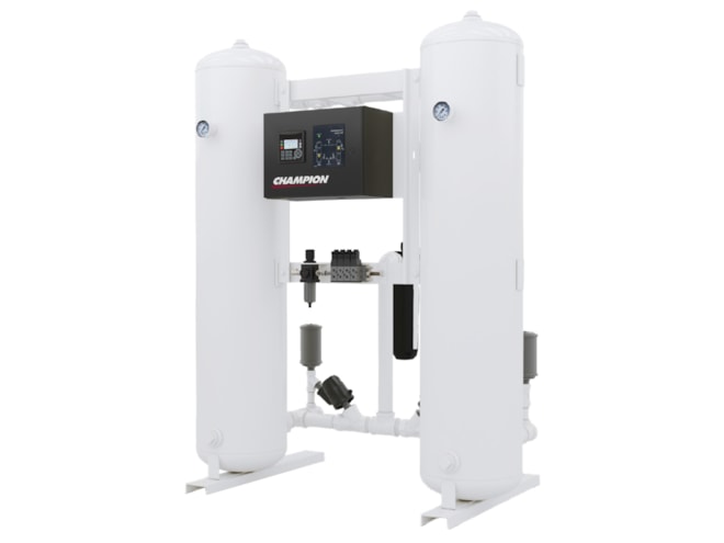 Champion XCHL Series Heatless Desiccant Air Dryer