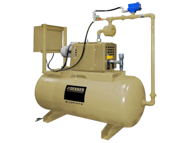 Dekker Gryphon Series Dry Claw Vacuum Pump System