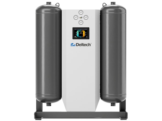 Deltech Window Deltech HCX Series Heatless Desiccant Air Dryer | Desiccant Air Dryers ...