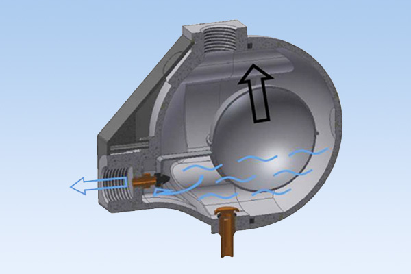 Water Separator with No Waste Drain