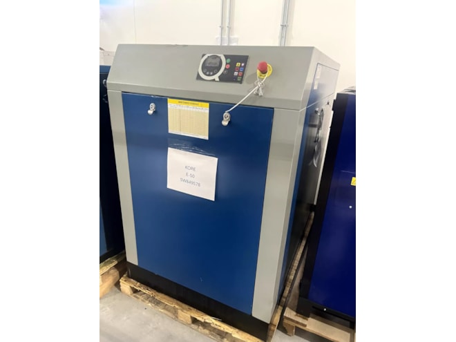 SCR, E-50, 50 HP Rotary Screw Air Compressor, 207 CFM, 460/3/60