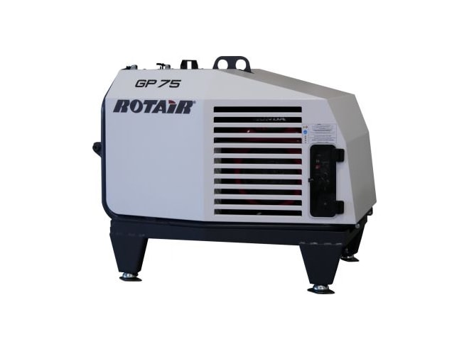 ELGi GP75, 75 CFM Honda Gas Powered Rotary Screw Air Compressor