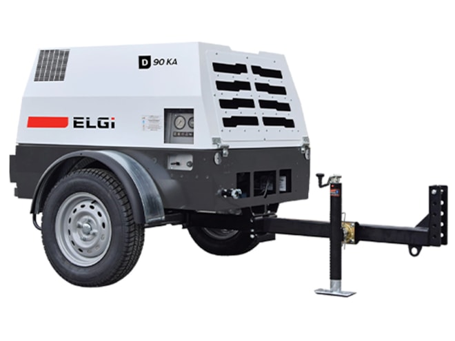 ELGi D90KA, Portable Diesel Driven Rotary Screw Air Compressor