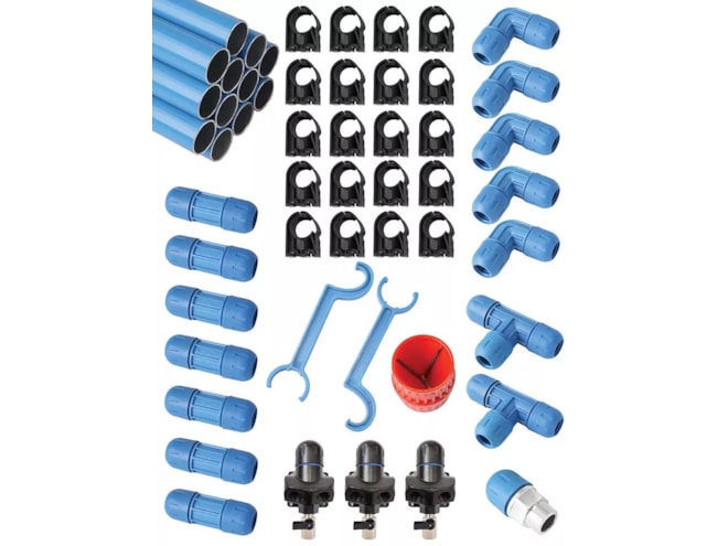 RapidAir FastPipe Aluminum Air Piping Master Kit