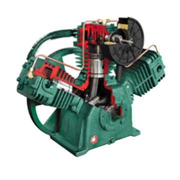 FS-Curtis CA Series Single Stage Piston Air Compressor Pump