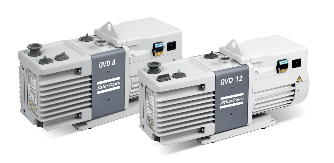 Atlas Copco GVD Series - Two-Stage Oil-Sealed Rotary Vane Vacuum Pumps