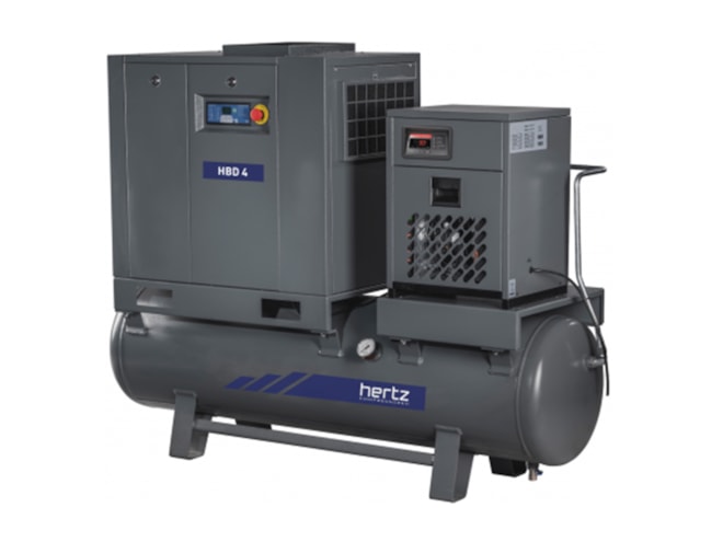 7.5 HP Air Compressor with 30 CFM Air Dryer & Silent Air System