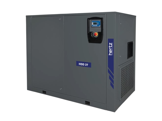 Hertz Kompressoren HDD 220 2346 125, 300 HP Rotary Screw Air Compressor ...