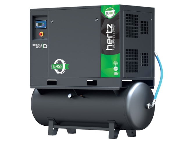 Hertz HS Series Oilless Scroll Air Compressor | Oilless Scroll Air ...