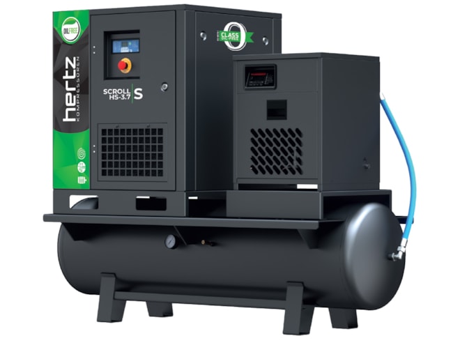 Hertz HS Series Oilless Scroll Air Compressor
